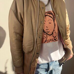 Opening Ceremony Bomber Jacket with Belt